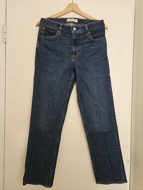 Abercrombie & Fitch Mid Rise 90s Straight Jean